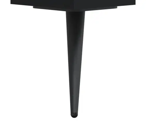 Kumode, Melna, 34,5X34X90 Cm, Inženierijas Koks Vidaxl