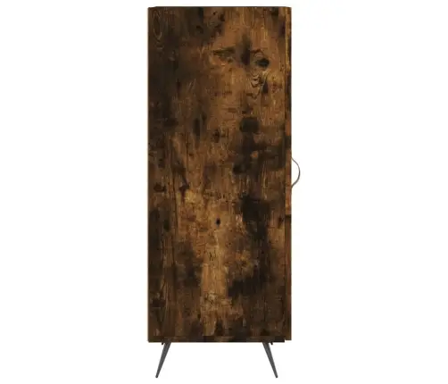 Šoninė Spintelė, Dūminio Ąžuolo, 34,5X34X90cm Apdirbta Mediena