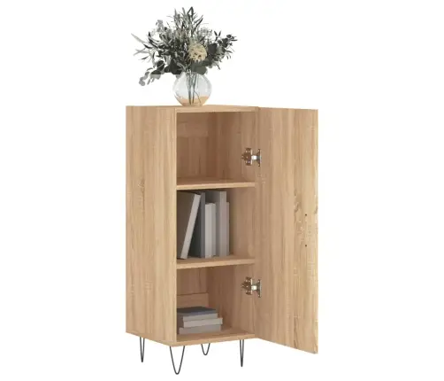 Kumode, Ozolkoka Krāsa, 34,5X34X90 Cm, Inženierijas Koks Vidaxl Kumode, Ozolkoka Krāsa, 34,5X34X90 Cm, Inženierijas Koks Vidaxl