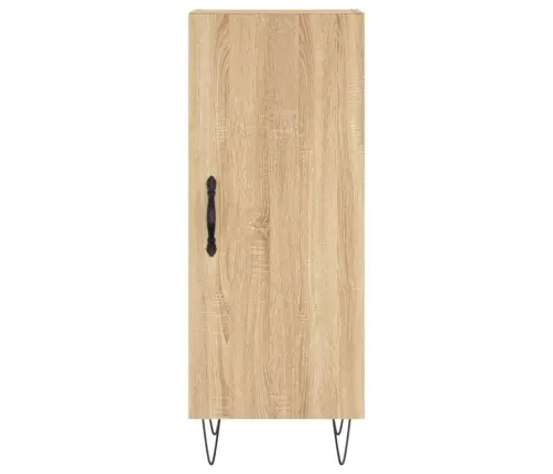 Kumode, Ozolkoka Krāsa, 34,5X34X90 Cm, Inženierijas Koks Vidaxl Kumode, Ozolkoka Krāsa, 34,5X34X90 Cm, Inženierijas Koks Vidaxl