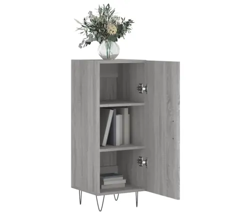 Puhvetkapp, Hall Sonoma Tamm, 34,5X34X90 cm Tehispuit