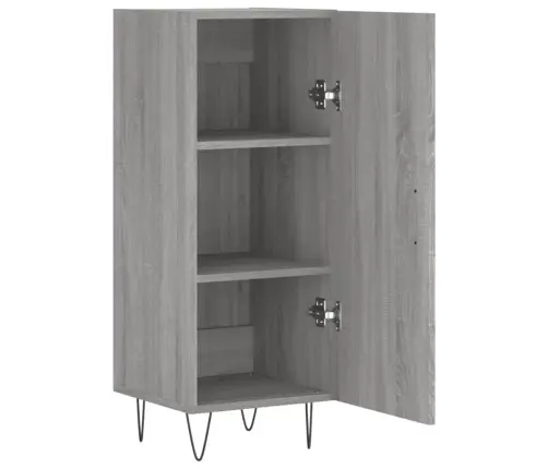 Puhvetkapp, Hall Sonoma Tamm, 34,5X34X90 cm Tehispuit