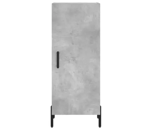 Šoninė Spintelė, Betono Pilka, 34,5X34X90cm Apdirbta Mediena