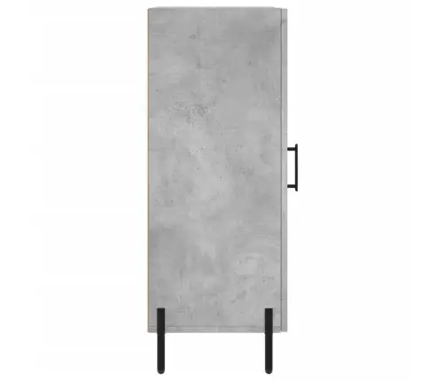 Šoninė Spintelė, Betono Pilka, 34,5X34X90cm Apdirbta Mediena