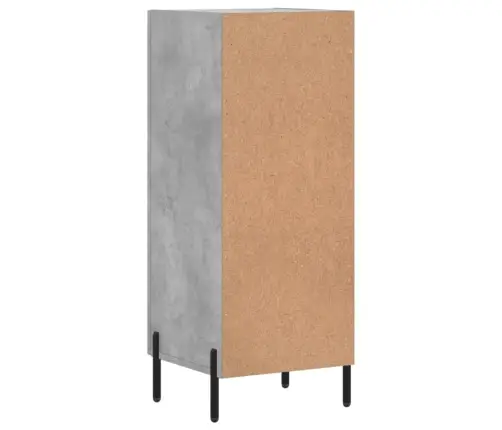 Šoninė Spintelė, Betono Pilka, 34,5X34X90cm Apdirbta Mediena