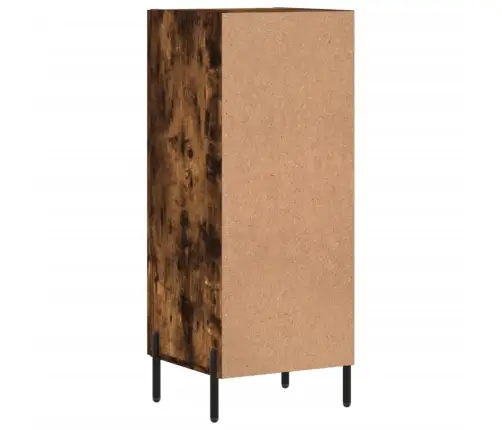 Kumode, Ozolkoka Krāsa, 34,5X34X90 Cm, Inženierijas Koks Vidaxl