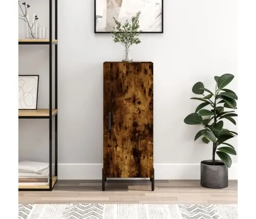 Kumode, Ozolkoka Krāsa, 34,5X34X90 Cm, Inženierijas Koks Vidaxl