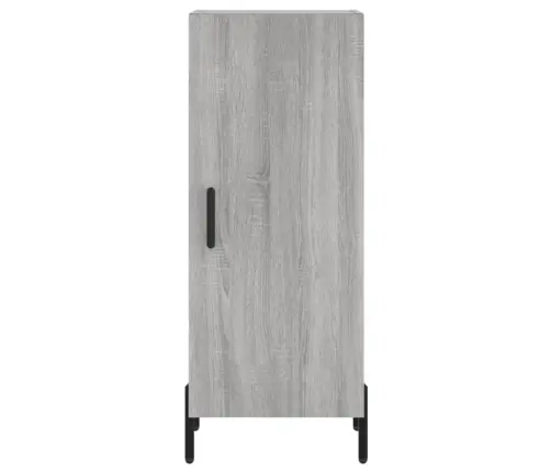 Kumode, Pelēka Ozolkoka, 34,5X34X90 Cm, Inženierijas Koks Vidaxl Kumode, Pelēka Ozolkoka, 34,5X34X90 Cm, Inženierijas Koks Vidaxl