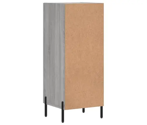 Kumode, Pelēka Ozolkoka, 34,5X34X90 Cm, Inženierijas Koks Vidaxl Kumode, Pelēka Ozolkoka, 34,5X34X90 Cm, Inženierijas Koks Vidaxl