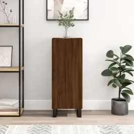 Kumode, Ozolkoka Krāsa, 34,5X34X90 Cm, Inženierijas Koks Vidaxl