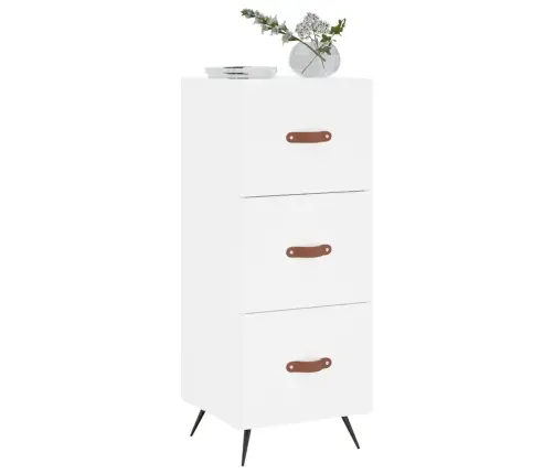 Puhvetkapp, Valge, 34,5 X 34 X 90 cm Tehispuit