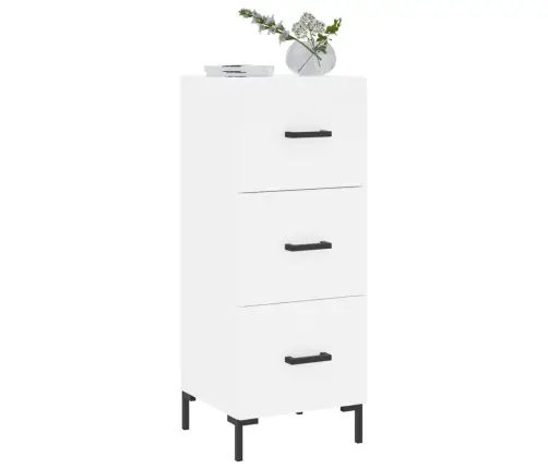 Puhvetkapp, Valge, 34,5 X 34 X 90 cm Tehispuit