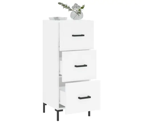 Puhvetkapp, Valge, 34,5 X 34 X 90 cm Tehispuit