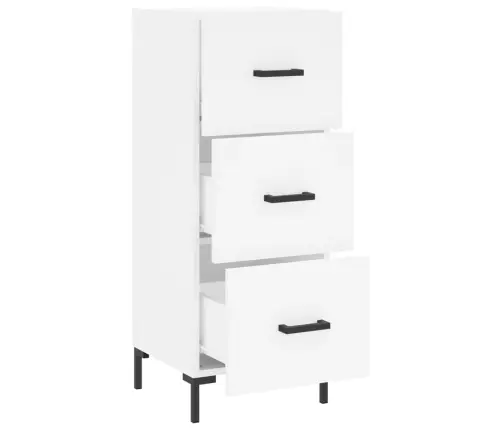 Puhvetkapp, Valge, 34,5 X 34 X 90 cm Tehispuit