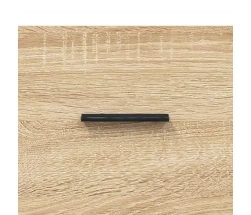 Kumode, Ozolkoka Krāsa, 34,5X34X90 Cm, Inženierijas Koks Vidaxl