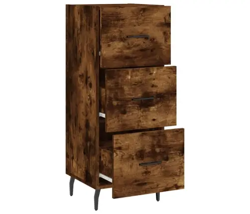 Puhvetkapp, Suitsutatud Tamm, 34,5 X 34 X 90 cm Tehispuit