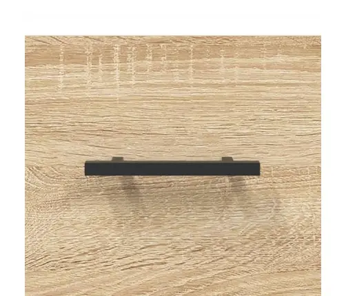 Kumode, Ozolkoka Krāsa, 34,5X34X90 Cm, Inženierijas Koks Vidaxl