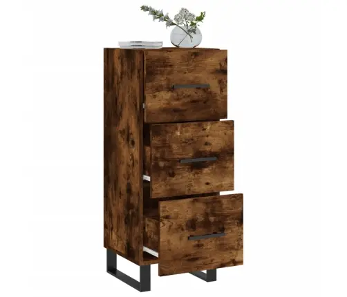 Puhvetkapp, Suitsutatud Tamm, 34,5 X 34 X 90 cm Tehispuit