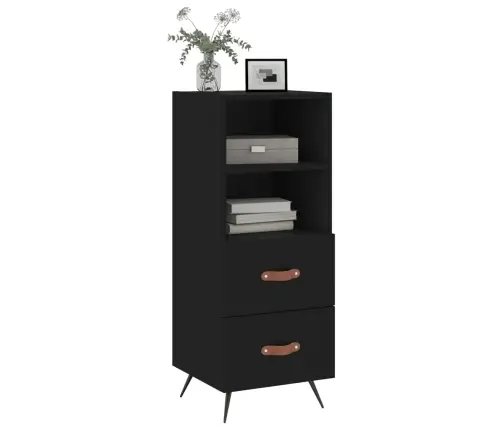 Puhvetkapp, Must, 34,5 X 34 X 90 cm Tehispuit