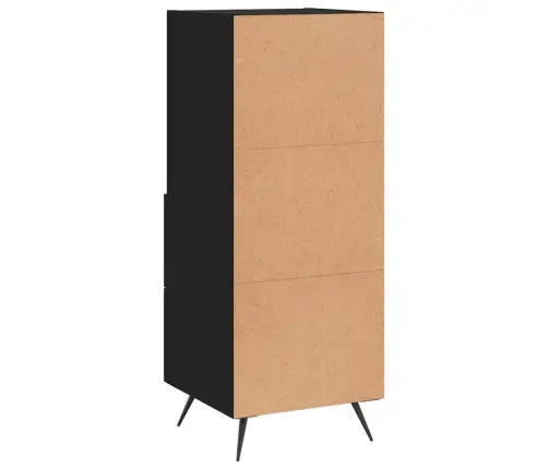 Puhvetkapp, Must, 34,5 X 34 X 90 cm Tehispuit