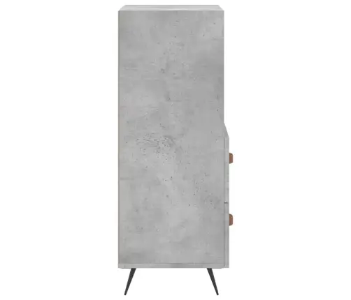 Šoninė Spintelė, Betono Pilka, 34,5X34X90cm Apdirbta Mediena