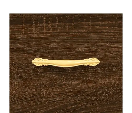 Kumode, Ozolkoka Krāsa, 34,5X34X90 Cm, Inženierijas Koks Vidaxl