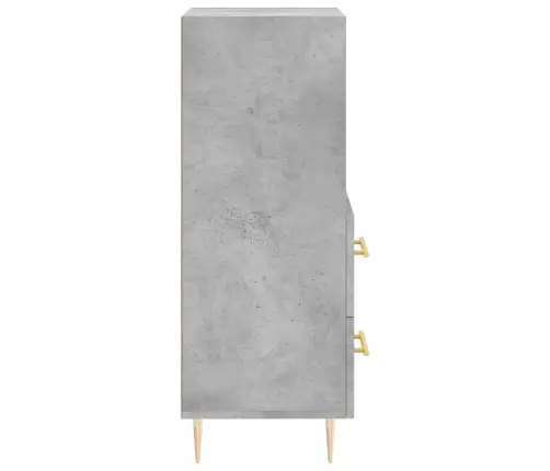 Puhvetkapp, Betoonhall, 34,5 X 34 X 90 cm Tehispuit