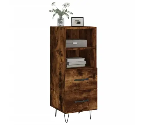 Kumode, Ozolkoka Krāsa, 34,5X34X90 Cm, Inženierijas Koks Vidaxl Kumode, Ozolkoka Krāsa, 34,5X34X90 Cm, Inženierijas Koks Vidaxl