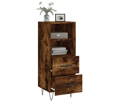 Kumode, Ozolkoka Krāsa, 34,5X34X90 Cm, Inženierijas Koks Vidaxl Kumode, Ozolkoka Krāsa, 34,5X34X90 Cm, Inženierijas Koks Vidaxl