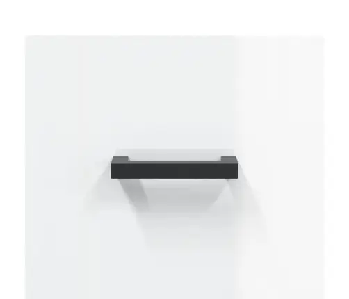 Šoninė Spintelė, Balta, 34,5X34X90cm Apdirbta Mediena, Blizgi