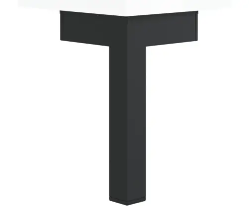 Šoninė Spintelė, Balta, 34,5X34X90cm Apdirbta Mediena, Blizgi