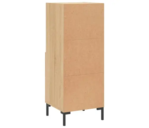 Šoninė Spintelė, Ąžuolo Spalvos, 34,5X34X90cm Apdirbta Mediena