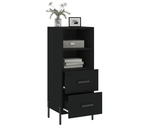 Puhvetkapp, Must, 34,5 X 34 X 90 cm Tehispuit