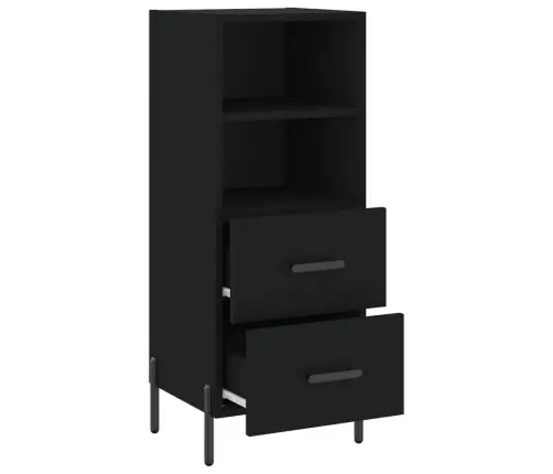 Puhvetkapp, Must, 34,5 X 34 X 90 cm Tehispuit