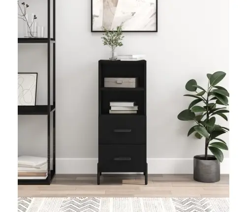 Puhvetkapp, Must, 34,5 X 34 X 90 cm Tehispuit