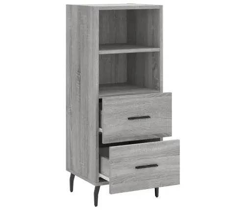 Puhvetkapp, Hall Sonoma Tamm, 34,5X34X90 cm Tehispuit