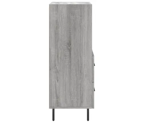 Puhvetkapp, Hall Sonoma Tamm, 34,5X34X90 cm Tehispuit