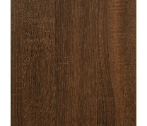 Kumode, Ozolkoka Krāsa, 34,5X34X90 Cm, Inženierijas Koks Vidaxl