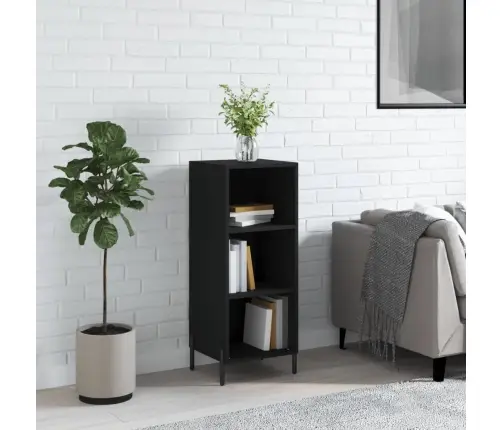 Puhvetkapp, Must, 34,5 X 32,5 X 90 cm Tehispuit