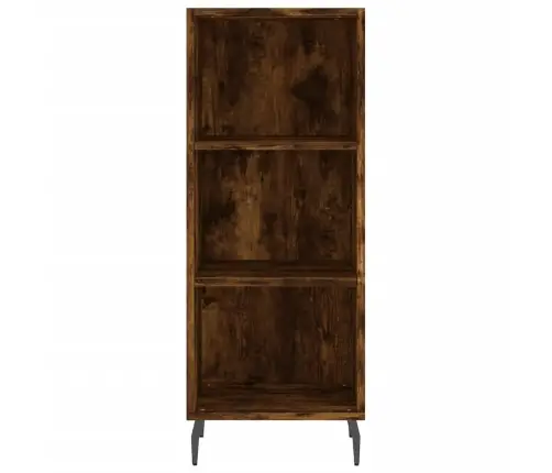 Plaukts, Ozolkoka Krāsa, 34,5X32,5X90 Cm, Inženierijas Koks Vidaxl