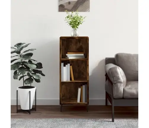 Plaukts, Ozolkoka Krāsa, 34,5X32,5X90 Cm, Inženierijas Koks Vidaxl