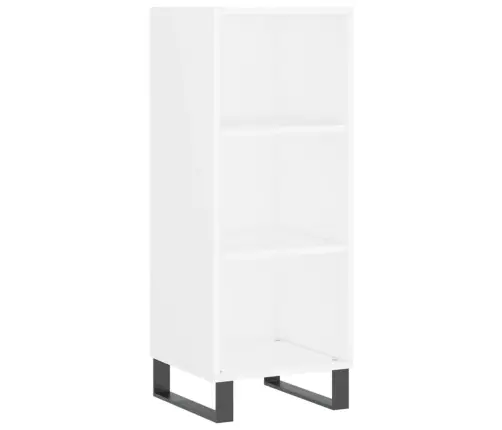 Puhvetkapp, Valge, 34,5 X 32,5 X 90 cm Tehispuit