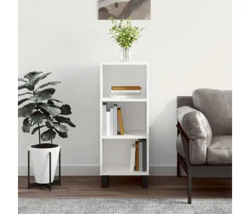 Puhvetkapp, Valge, 34,5 X 32,5 X 90 cm Tehispuit