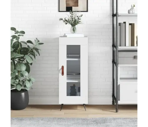 Puhvetkapp, Valge, 34,5 X 34 X 90 cm Tehispuit