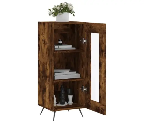 Puhvetkapp, Suitsutatud Tamm, 34,5 X 34 X 90 cm Tehispuit