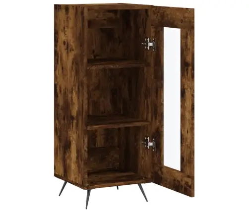 Puhvetkapp, Suitsutatud Tamm, 34,5 X 34 X 90 cm Tehispuit