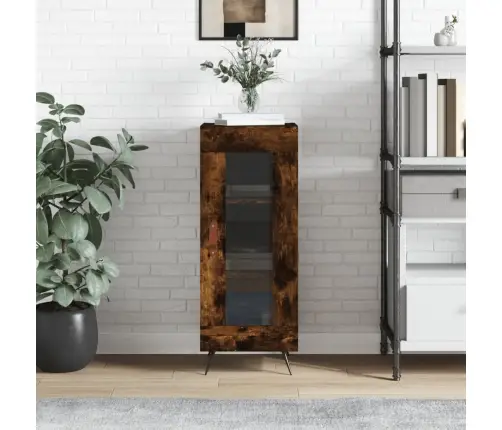 Puhvetkapp, Suitsutatud Tamm, 34,5 X 34 X 90 cm Tehispuit