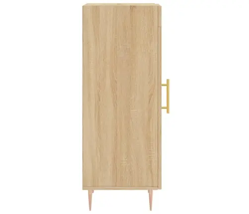 Kumode, Ozolkoka Krāsa, 34,5X34X90 Cm, Inženierijas Koks Vidaxl Kumode, Ozolkoka Krāsa, 34,5X34X90 Cm, Inženierijas Koks Vidaxl