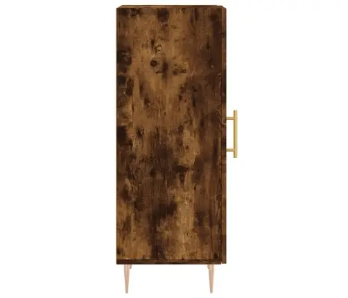 Šoninė Spintelė, Dūminio Ąžuolo, 34,5X34X90cm Apdirbta Mediena