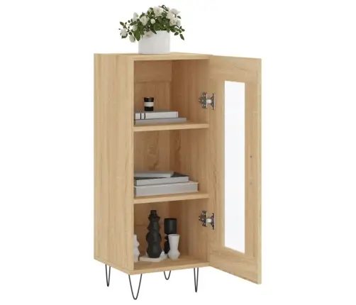 Kumode, Ozolkoka Krāsa, 34,5X34X90 Cm, Inženierijas Koks Vidaxl Kumode, Ozolkoka Krāsa, 34,5X34X90 Cm, Inženierijas Koks Vidaxl